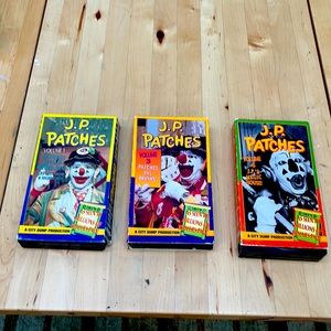 VHS tapes: Vintage “J.P. Patches” Videos